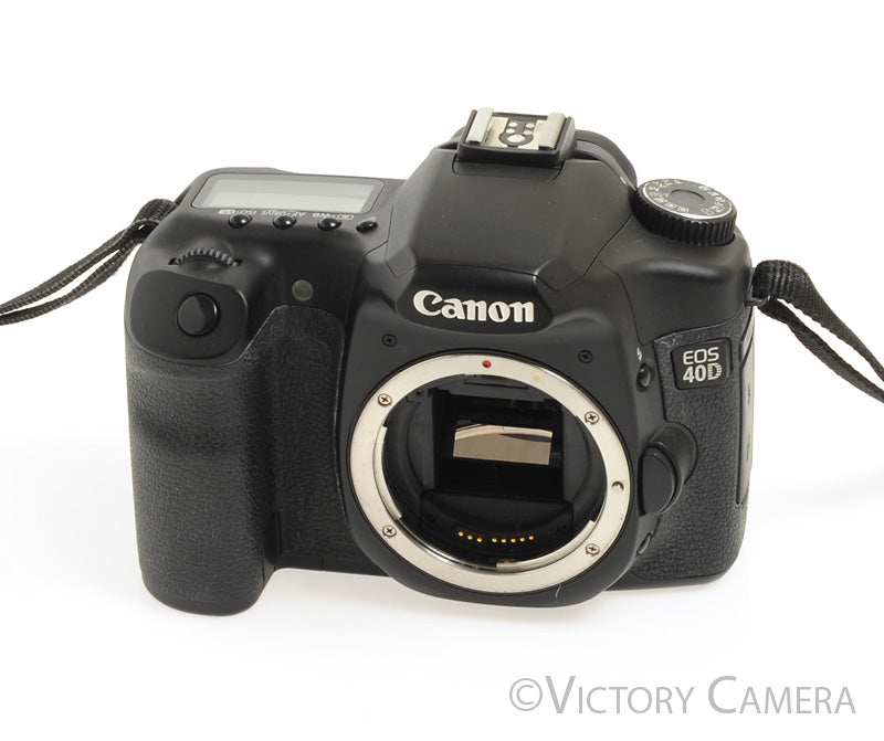 Canon EOS 40D 10.1MP Digital SLR Camera Body w/ Battery &amp; Charger [EX+] - Victory Camera