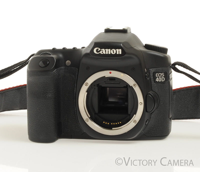 Canon EOS 40D 10.1MP Digital SLR Camera Body w/ Battery &amp; Charger [EX+] - Victory Camera