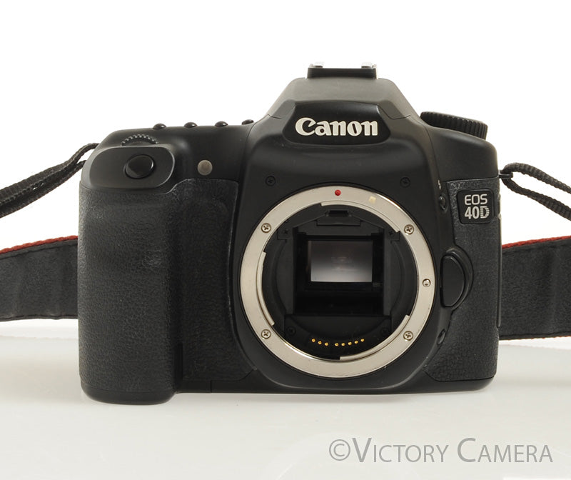 Canon EOS 40D 10.1MP Digital SLR Camera Body w/ Battery &amp; Charger [EX+] - Victory Camera