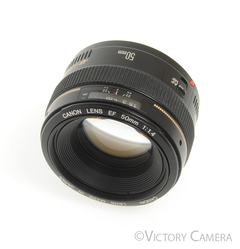 Canon EOS EF 50mm f1.4 USM Autofocus Prime Lens [MINT-]