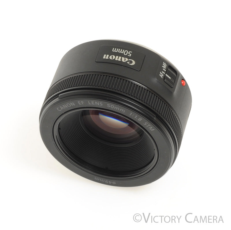 Canon EF EOS 50mm f1.8 STM Prime Lens [MINT-] - Victory Camera