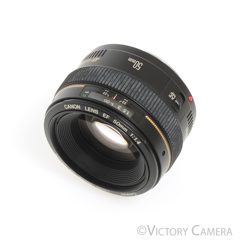 Canon EOS EF 50mm f1.4 USM Autofocus Prime Lens  [EXC+] - Victory Camera