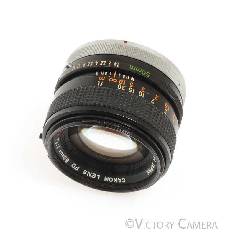 Canon 50mm F1.4 S.S.C Fast Prime Lens for FD Mount [EXC]