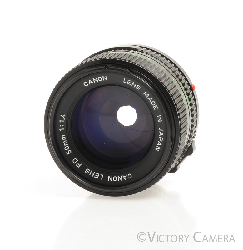 Canon FD 50mm f1.4 (late version) Fast Prime Lens [EX] - Victory Camera