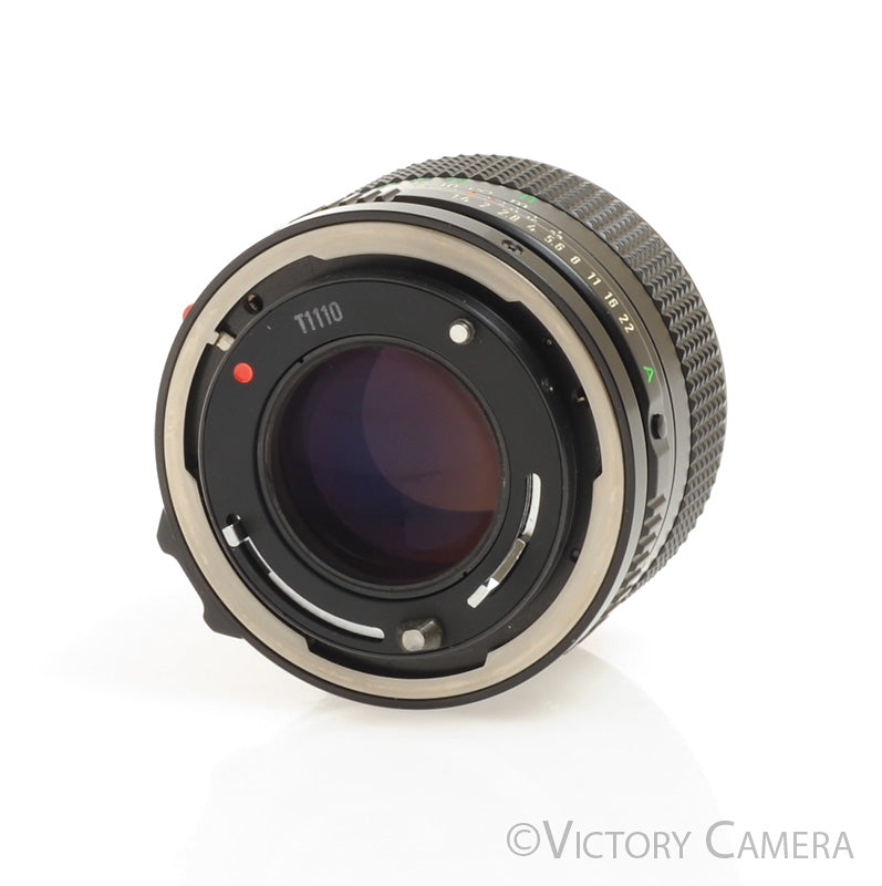 Canon FD 50mm f1.4 (late version) Fast Prime Lens [EX] - Victory Camera