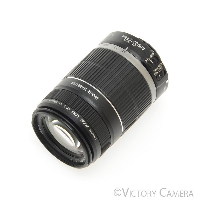 Canon EF-S 55-250mm f4.0-5.6 IS Telephoto Zoom Lens [EXC+]