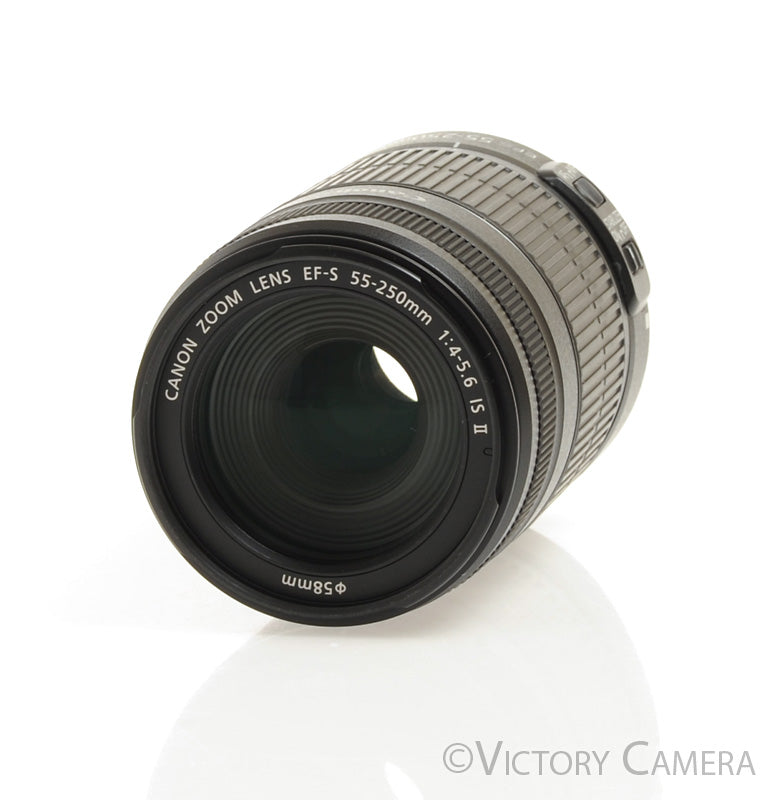 Canon EF-S 55-250mm f4-5.6 IS Telephoto Zoom Lens [EX+] - Victory Camera