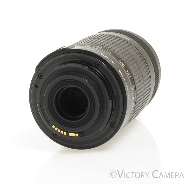 Canon EF-S 55-250mm f4-5.6 IS Telephoto Zoom Lens [EXC+] - Victory Camera