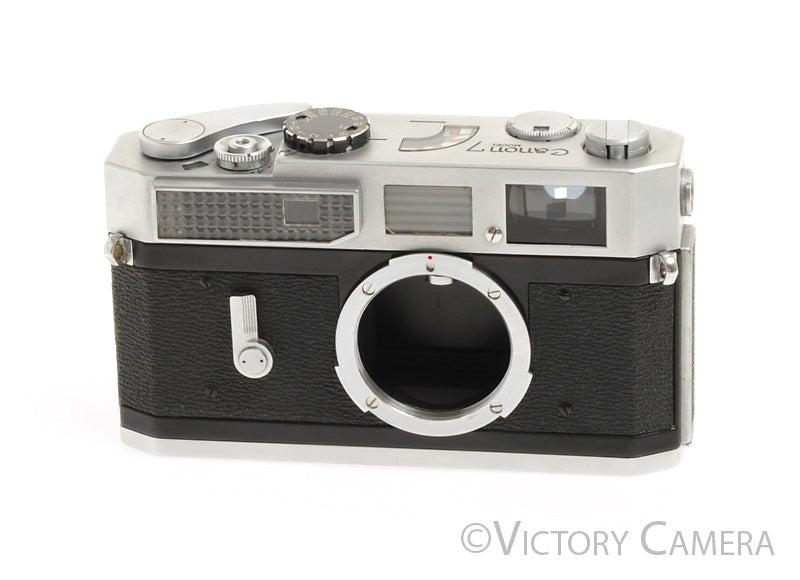 Canon 7 Rangefinder L39 35mm Film Camera Body -Good, No Meter- [EXC-] - Victory Camera