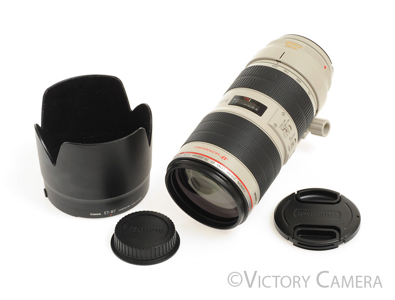 Canon EOS EF 70-200mm f2.8 L IS II USM Telephoto Zoom Lens [GOOD] - Victory Camera