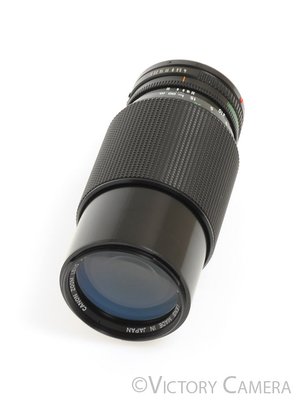 Canon 70-210mm f4 FD (late version) Manual Focus Telephoto Zoom Lens [EXC] - Victory Camera