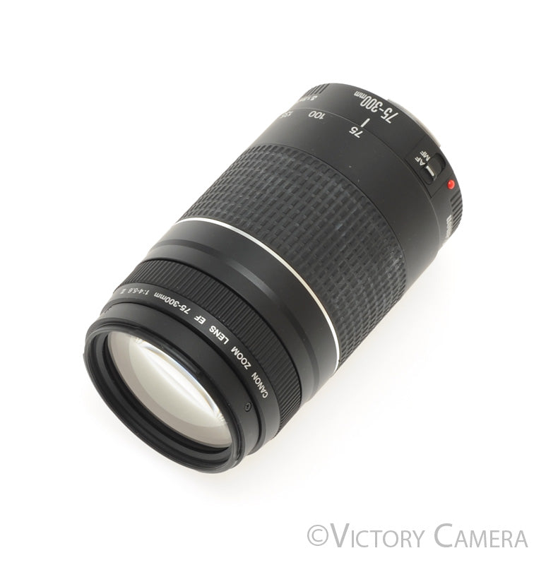 Canon EOS EF 75-300mm f4-5.6 III Telephoto Zoom Lens [MINT-] - Victory Camera