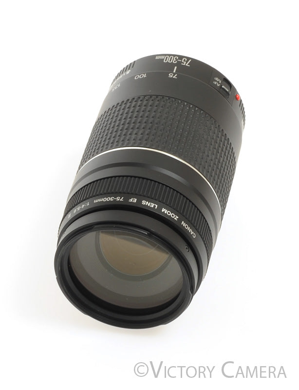 Canon EOS EF 75-300mm f4-5.6 III Telephoto Zoom Lens  [EXC+] - Victory Camera