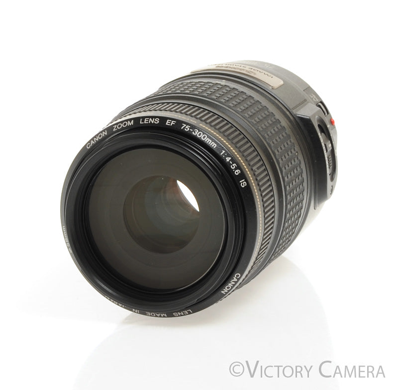 Canon EOS EF 75-300mm f4-5.6 IS Ultrasonic Telephoto Zoom Lens [EXC] - Victory Camera