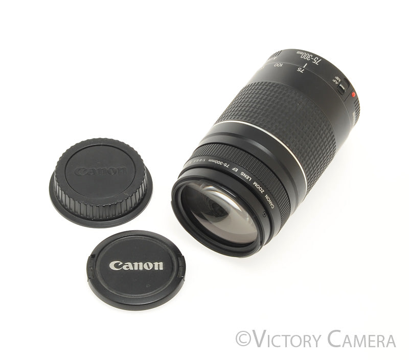 Canon EOS EF 75-300mm f4-5.6 III Telephoto Zoom Lens [EXC+]