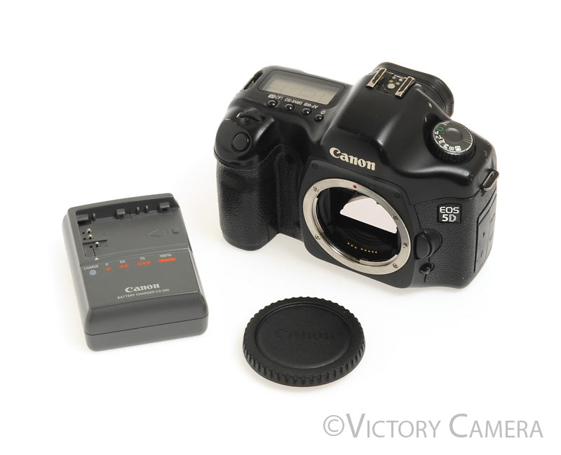 Canon 5D Mark I 12.7 MP DSLR Camera Body w/ Charger [EXC-]