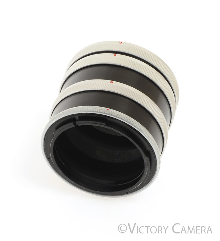 Canon Macro Extension Tube M Ring Set For FD & FL Manual Focus Lenses [EXC-] - Victory Camera