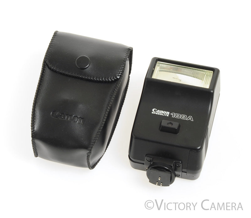 Canon Speedlite 188A Flash for 35mm Film Cameras [EXC+] - Victory Camera