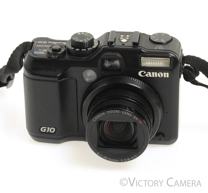 Canon PowerShot G10 14.7MP Digital Point and Shoot Camera [EXC-] - Victory Camera