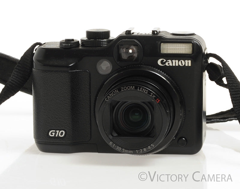 Canon PowerShot G10 14.7MP Digital Point and Shoot Camera [EXC-] - Victory Camera