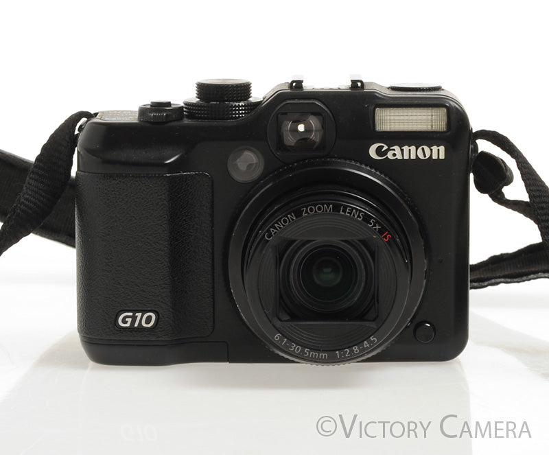 Canon PowerShot G10 14.7MP Digital Point and Shoot Camera [EXC-] - Victory Camera