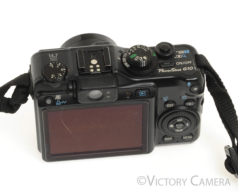 Canon PowerShot G10 14.7MP Digital Point and Shoot Camera [EXC-] - Victory Camera