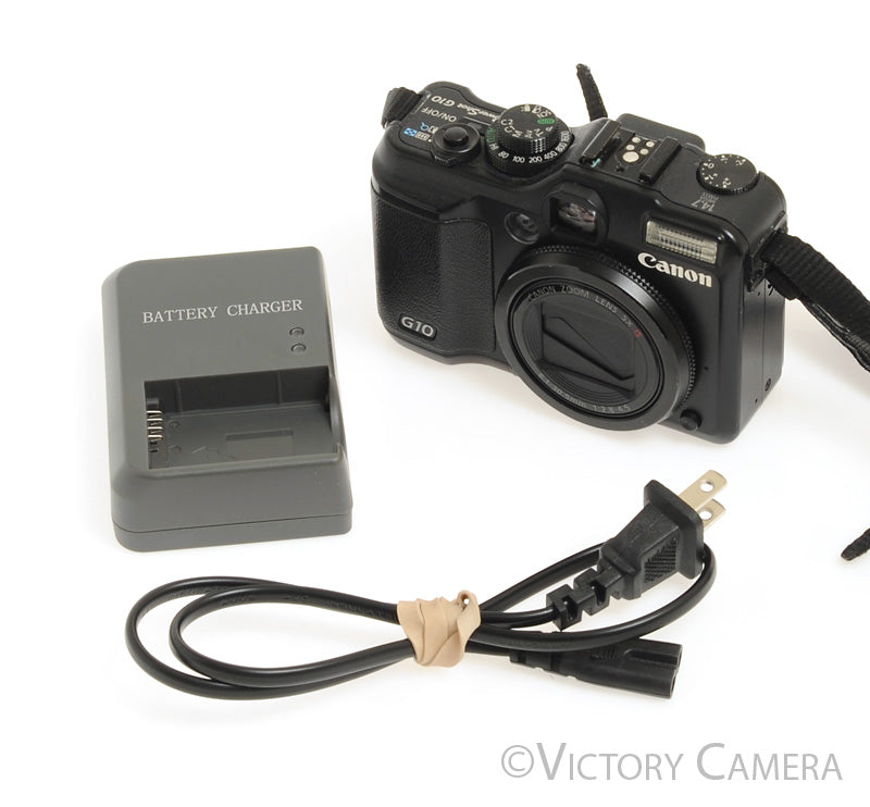 Canon PowerShot G10 14.7MP Digital Point and Shoot Camera [EXC-] - Victory Camera