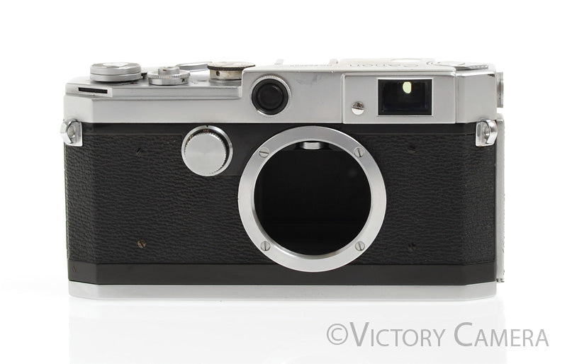 Canon Model L2 Chrome 35mm Rangefinder Camera Body  [EXC] - Victory Camera