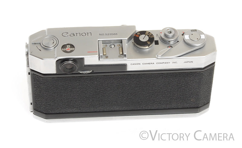 Canon Model L2 Chrome 35mm Rangefinder Camera Body  [EXC] - Victory Camera