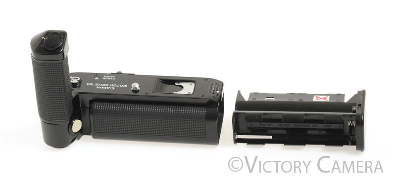 Canon Motor Drive MA + Battery Pack for A-1, AE-1 Program [EXC+] - Victory Camera