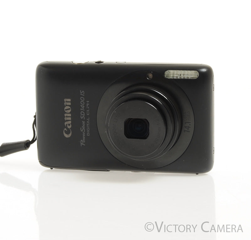 Canon PowerShot Digital ELPH SD1400 IS 14.1MP Point &amp; Shoot Camera [EXC] - Victory Camera