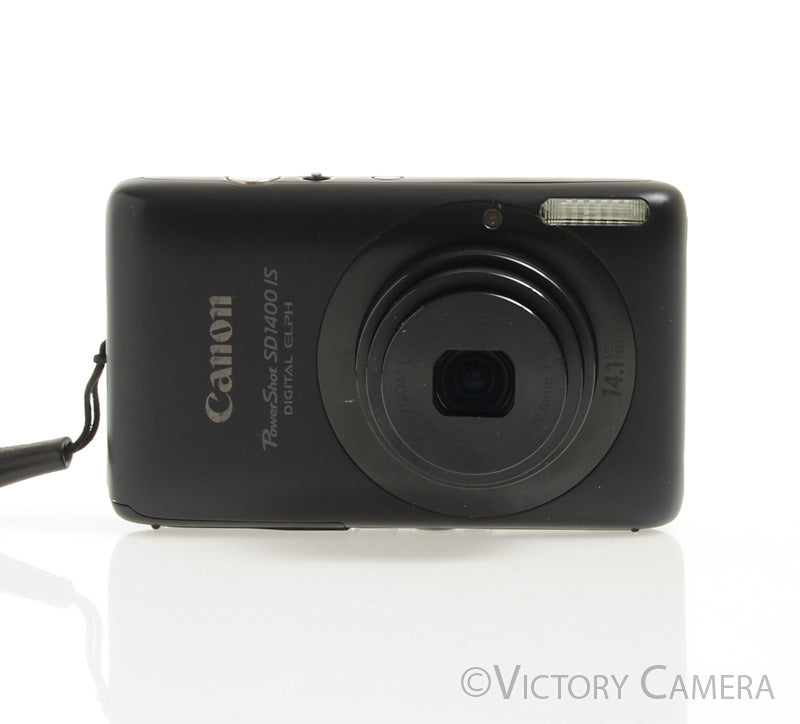 Canon PowerShot Digital ELPH SD1400 IS 14.1MP Point &amp; Shoot Camera [EXC] - Victory Camera