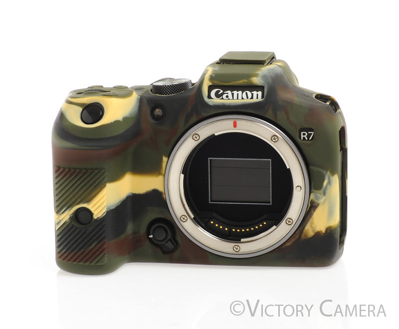 Canon EOS R7 32.5MP Mirrorless Digital Camera w/ Camo Cover [MINT-] - Victory Camera