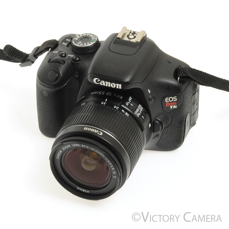 Canon EOS Rebel T3i 18.7mp Digital Camera with EF-S 18-55mm II Lens [EXC] - Victory Camera