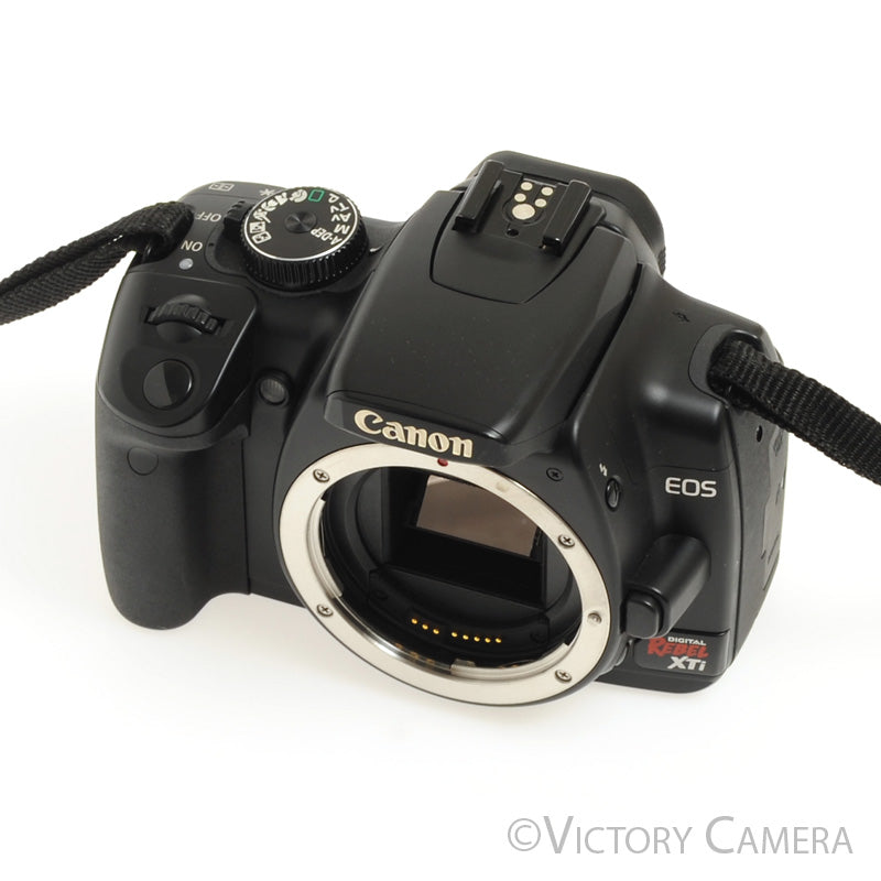 Canon Rebel XTi 10.1MP DSLR Camera Body w/ Charger  [EXC+] - Victory Camera