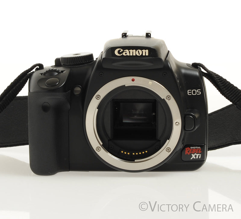 Canon Rebel XTi 10.1MP DSLR Camera Body w/ Charger  [EXC+] - Victory Camera