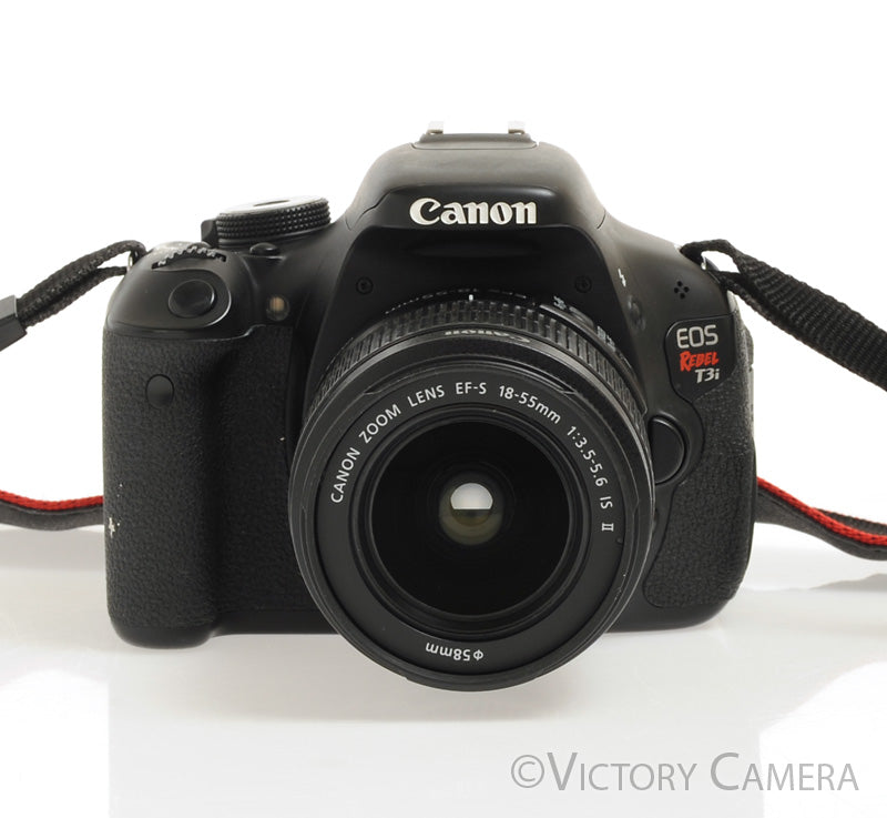 Canon EOS Rebel T3i 18.7mp Digital Camera with EF-S 18-55mm II Lens [EXC] - Victory Camera