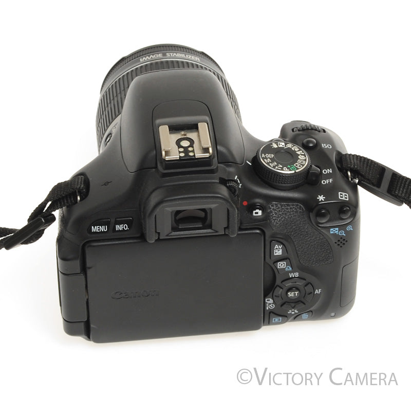 Canon EOS Rebel T3i 18.7MP Digital SLR Camera with EF-S 18-55mm Zoom Lens [EX+] - Victory Camera