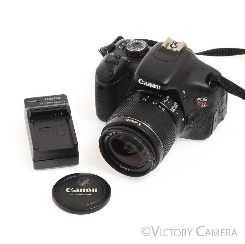 Canon EOS Rebel T3i 18.7mp Digital Camera with EF-S 18-55mm II Lens [EXC] - Victory Camera