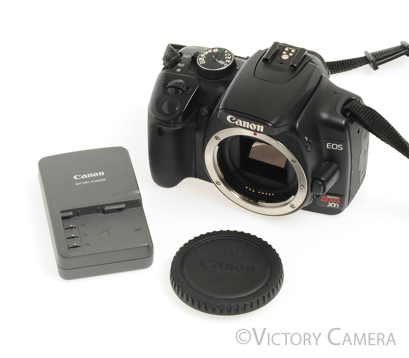 Canon Rebel XTi 10.1MP DSLR Camera Body w/ Charger [EXC] - Victory Camera