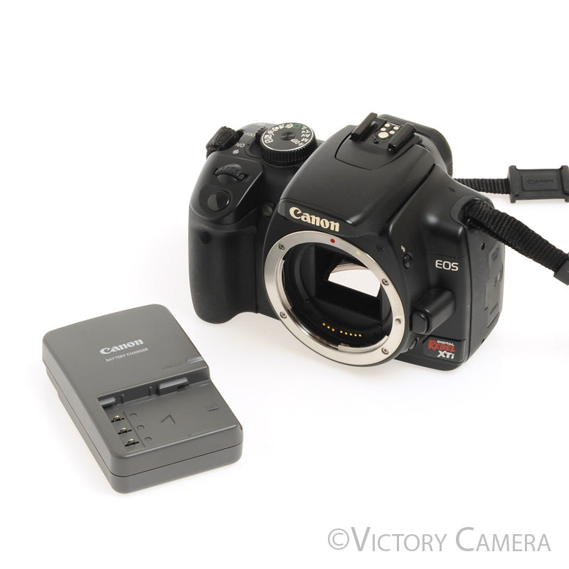 Canon Rebel XTi 10.1MP DSLR Camera Body w/ Charger  [EXC+] - Victory Camera