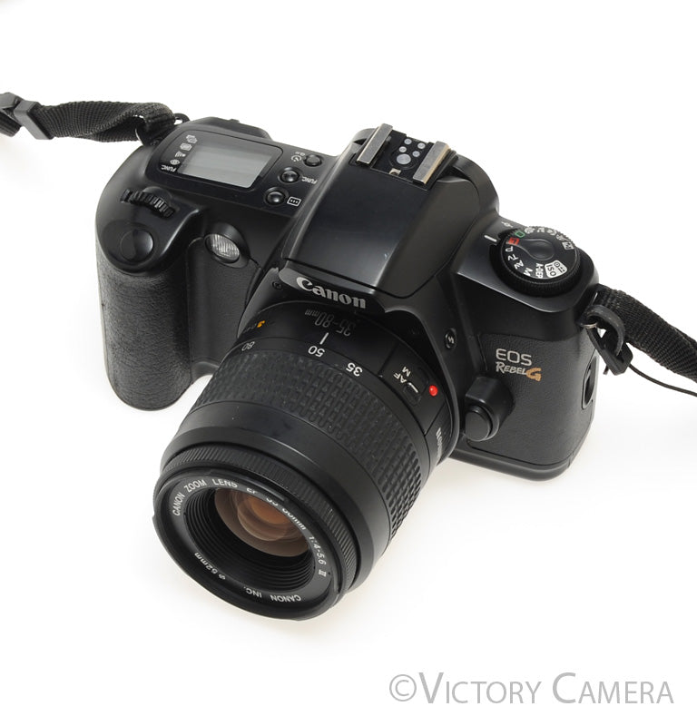 Canon EOS Rebel G 35mm Autofocus Film Camera w/ 28-80mm Zoom Lens [EXC+] - Victory Camera