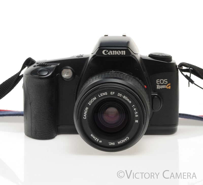 Canon EOS Rebel G 35mm Autofocus Film Camera w/ 28-80mm Zoom Lens [EXC+] - Victory Camera