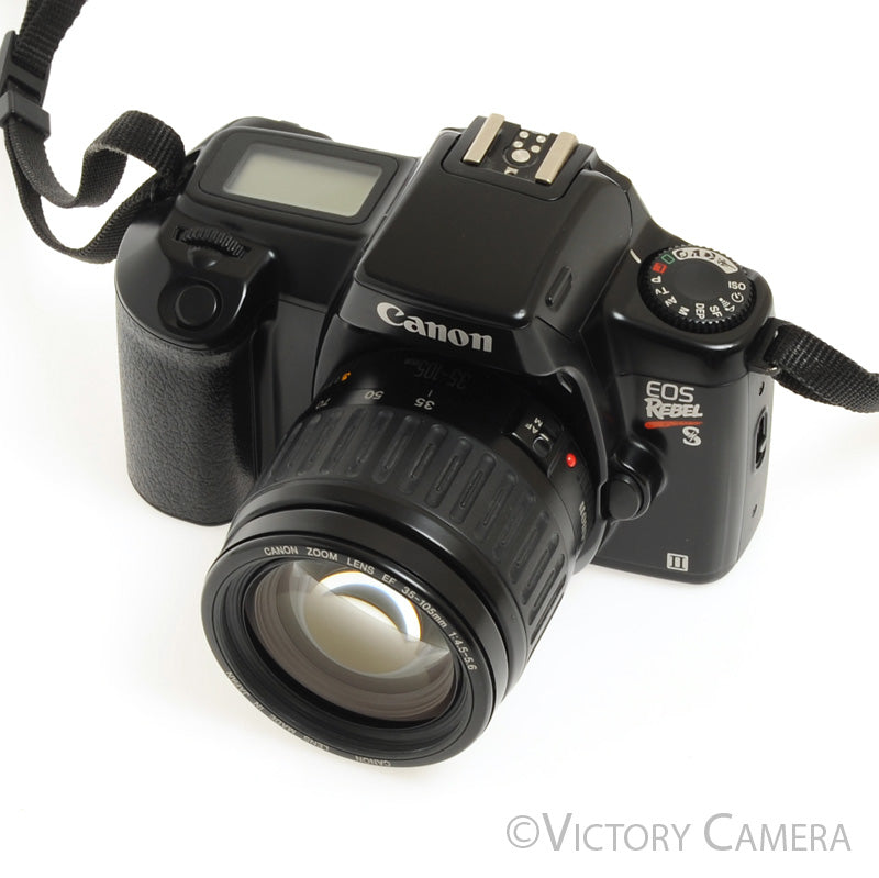 Canon Rebel S 35mm Film Camera w/ 35-105mm Canon Lens [EXC] - Victory Camera