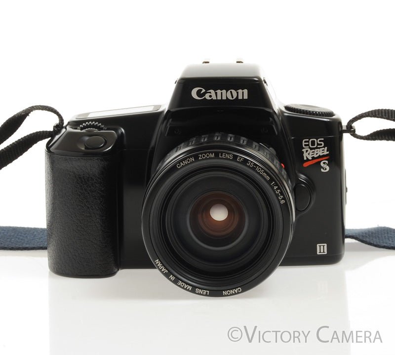 Canon Rebel S 35mm Film Camera w/ 35-105mm Canon Lens [EXC] - Victory Camera