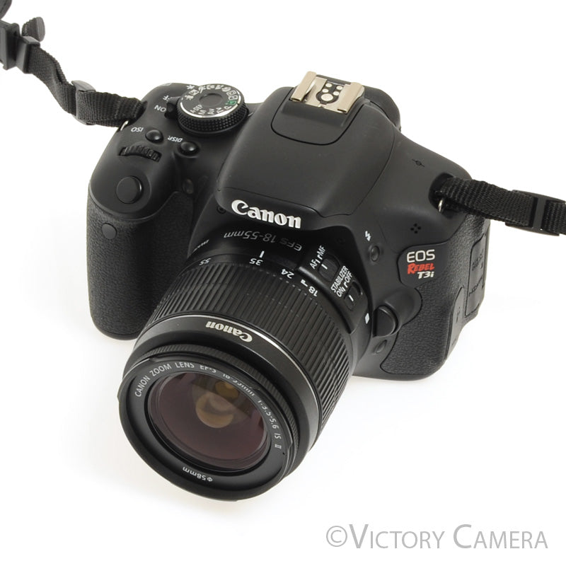 Canon EOS Rebel T3i 18.7mp Digital Camera with EF-S 18-55mm II Lens [EXC+] - Victory Camera