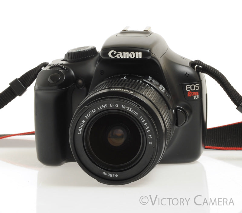 Canon EOS Rebel T3 12.2 MP DSLR Camera w/ 18-55mm f3.5-5.6 EFS Lens [EXC] - Victory Camera