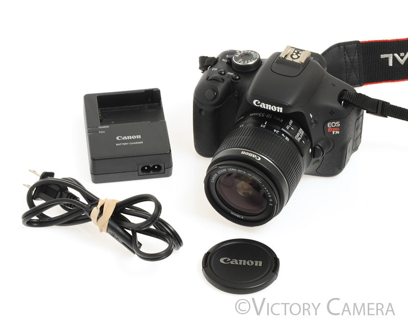 Canon EOS Rebel T3i 18.7mp Digital Camera with EF-S 18-55mm II Lens [EXC+] - Victory Camera