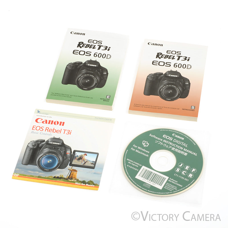 Canon EOS Rebel T3i 18.7mp Digital Camera with EF-S 18-55mm II Lens [EXC+] - Victory Camera