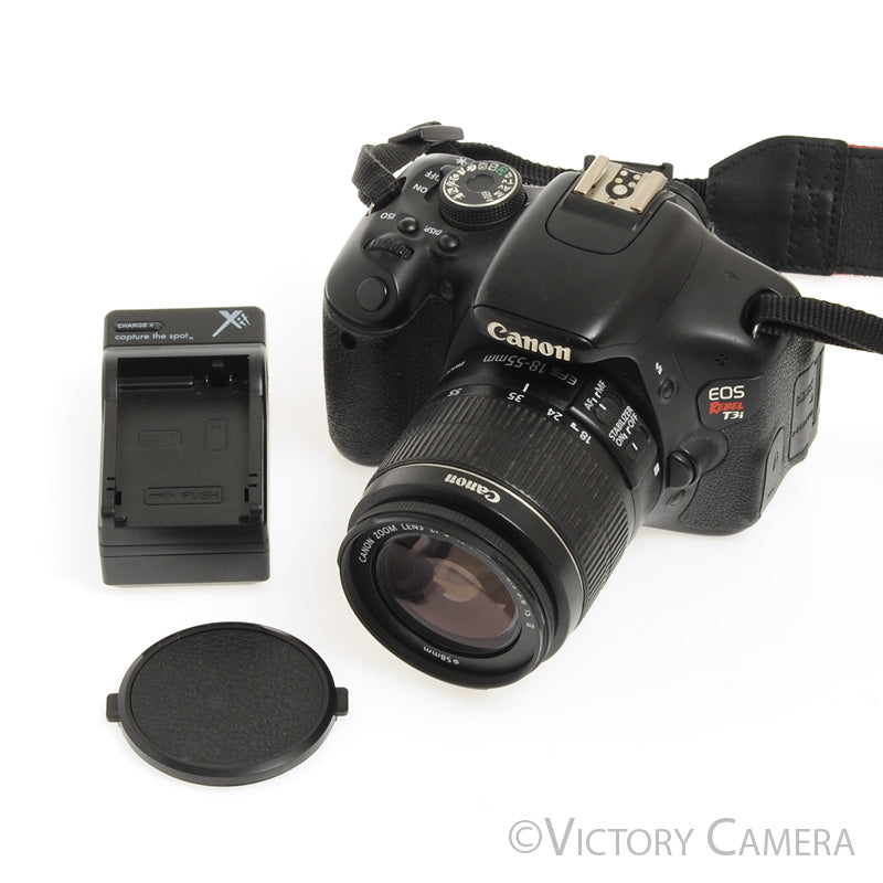 Canon EOS Rebel T3i 18.7mp Digital Camera with EF-S 18-55mm II Lens  [EXC-] - Victory Camera